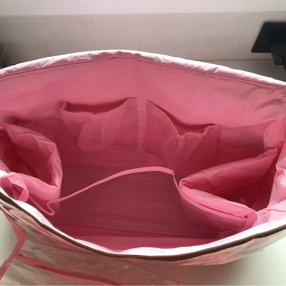 Pink Floral Pattern Shoulder Bag - Picture 8 of 15